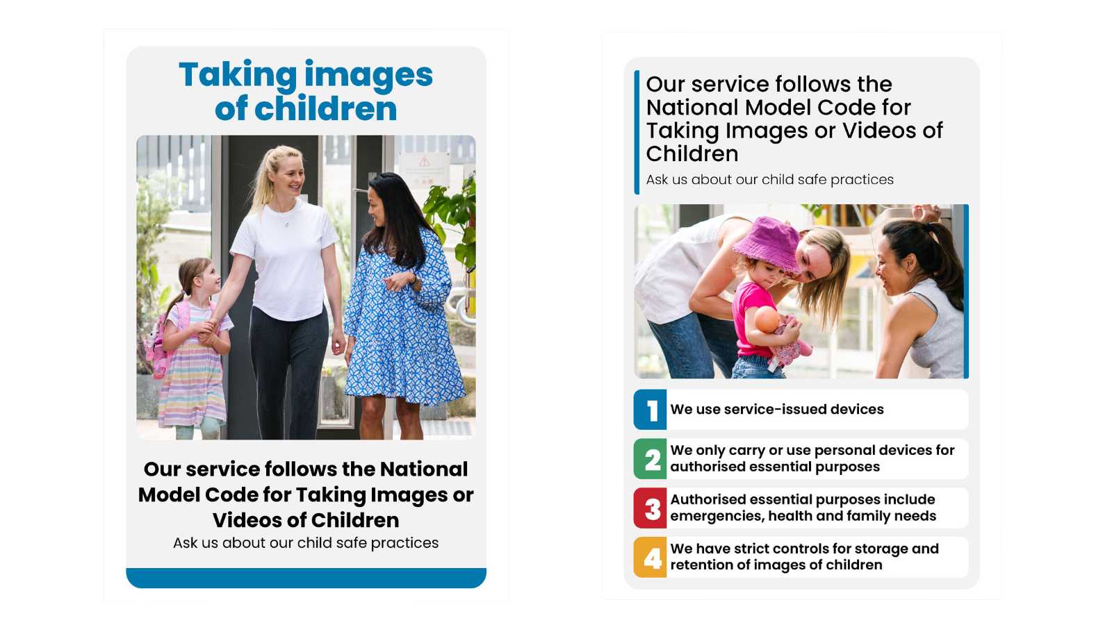 taking pics of children poster